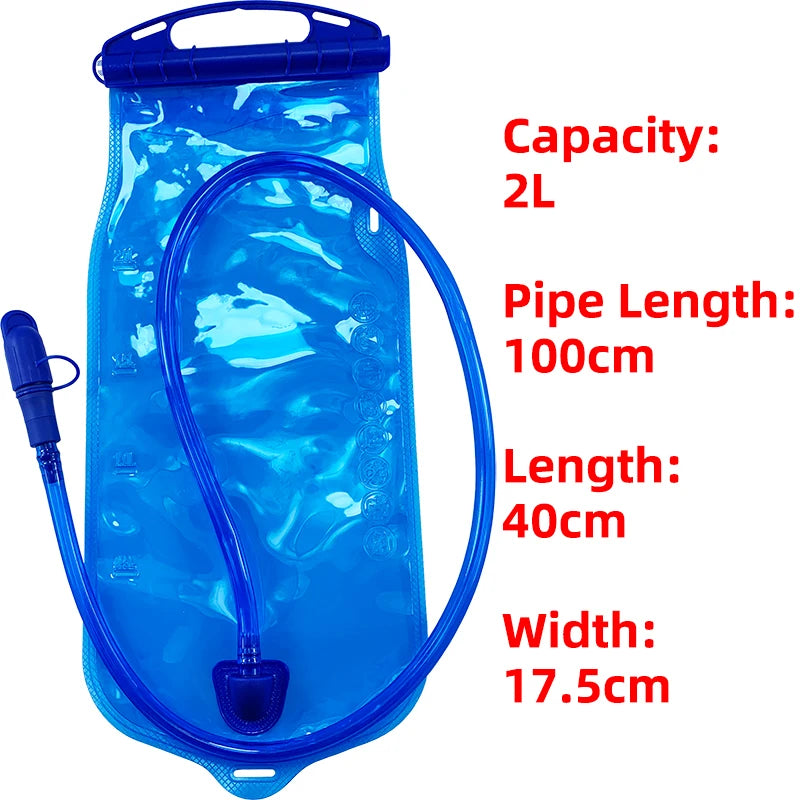 Bike Cycling Backpack Running Hydration Water Bag Knapsack Hiking Pack Mountain Climbing Waterproof Bladder Rucksack Ultralight